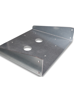 Supporting plate galv corners MPF Visio